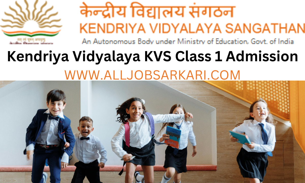 kvs class 1 admission online form